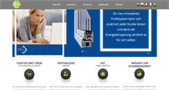 Desktop Screenshot of fensterfabrik24.de